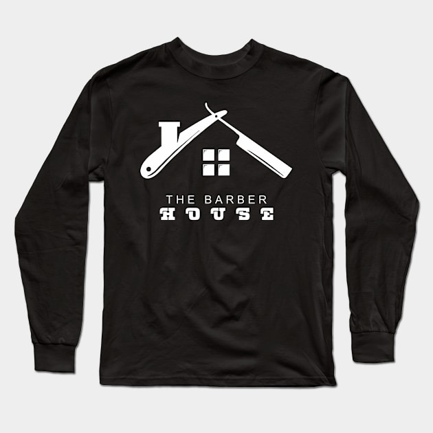The Barber House Long Sleeve T-Shirt by Nohtlus